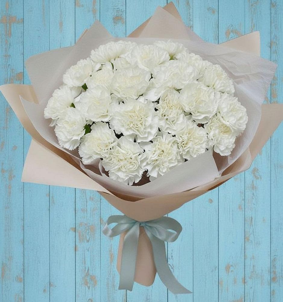 Букет цветов из: Гвоздики в Прохладном