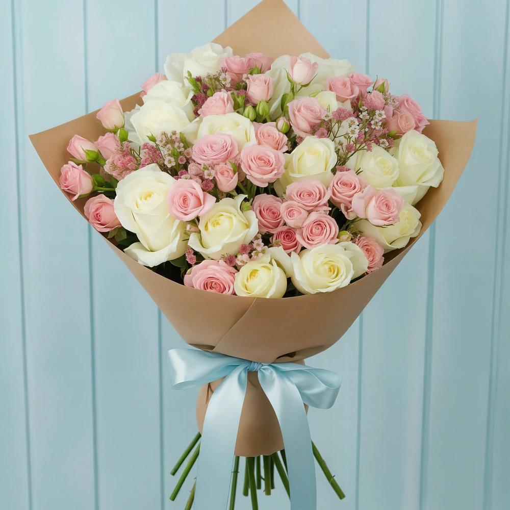 Букет цветов из: Розы в Прохладном