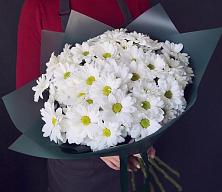 Букет цветов из:  Хризантемы #REPLACE_PRED# Прохладном