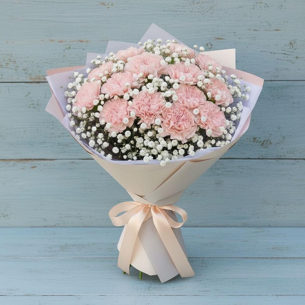 Букет цветов из: Гвоздики в Прохладном