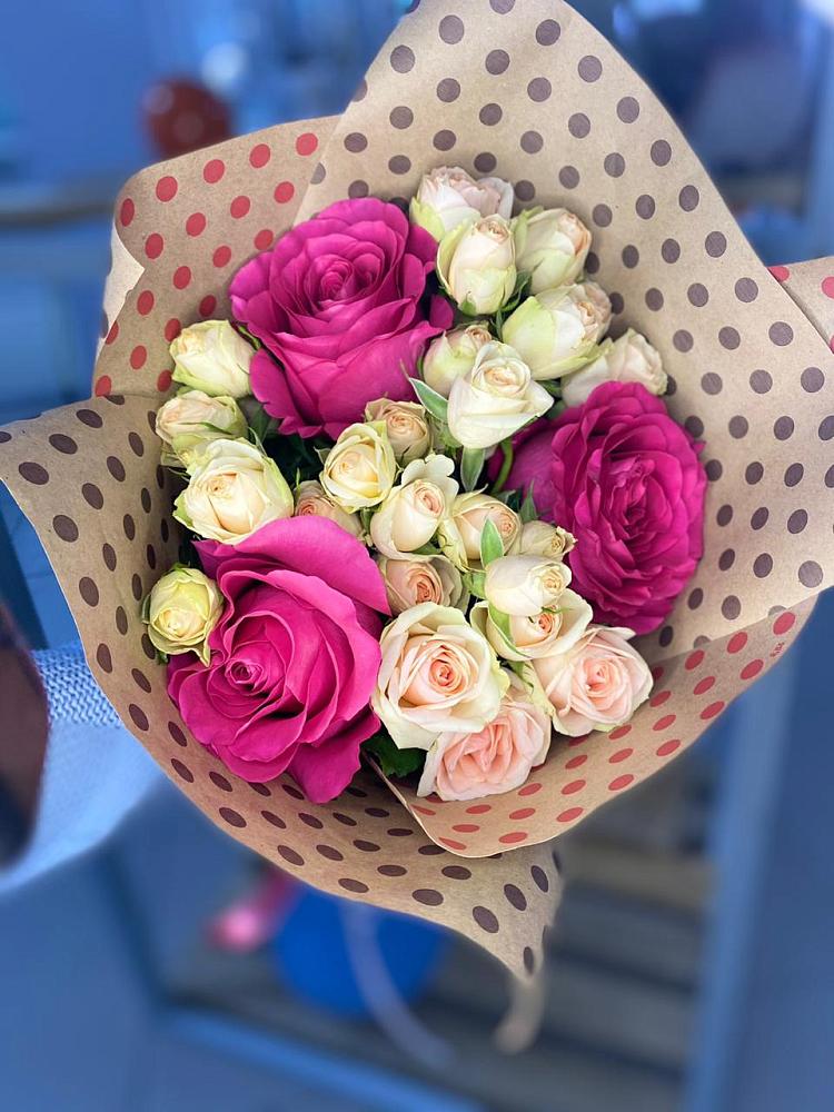 Букет цветов из: Розы в Прохладном