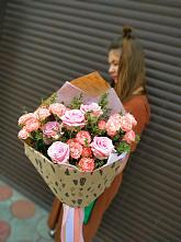 Букет цветов из:  Розы #REPLACE_PRED# Прохладном