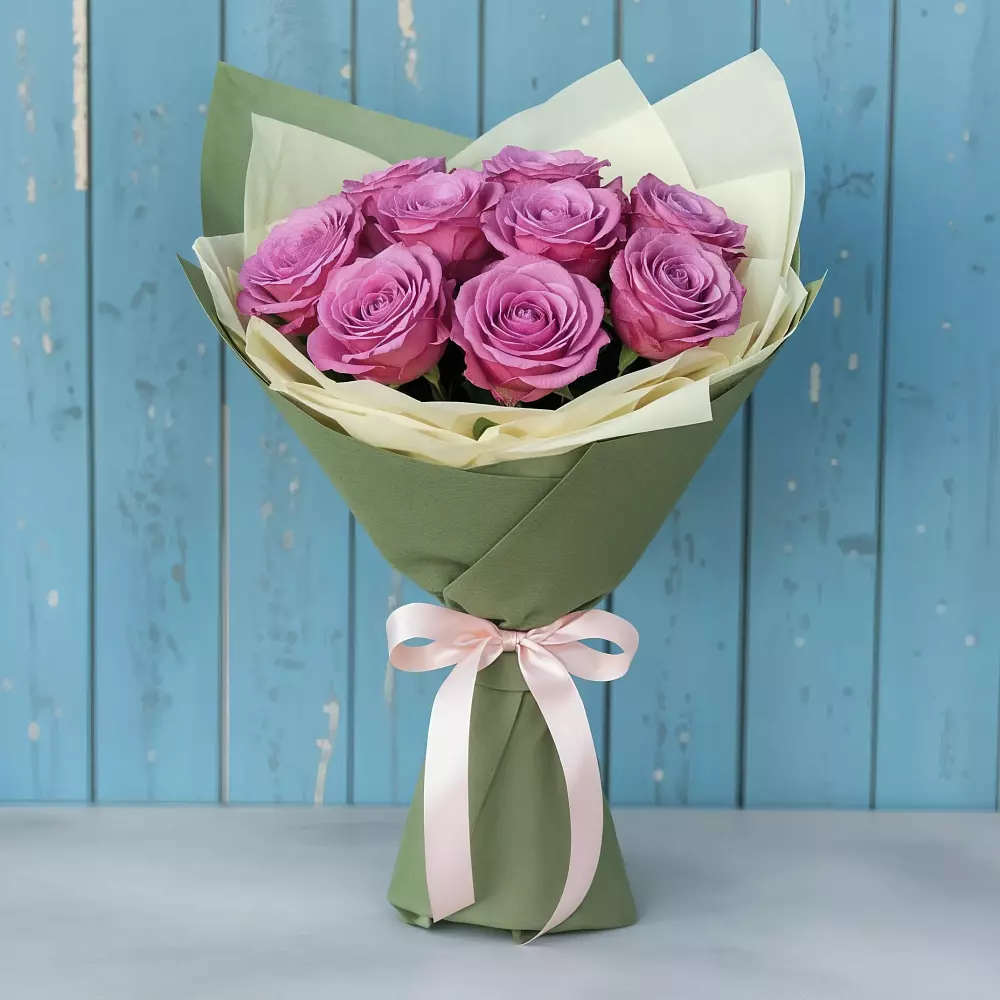 Букет Розы Фёрст Леди в Прохладном