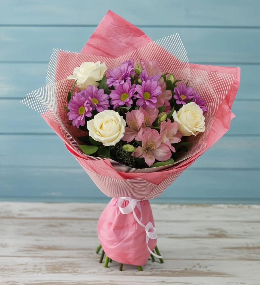 Букет цветов из: Герберы в Прохладном