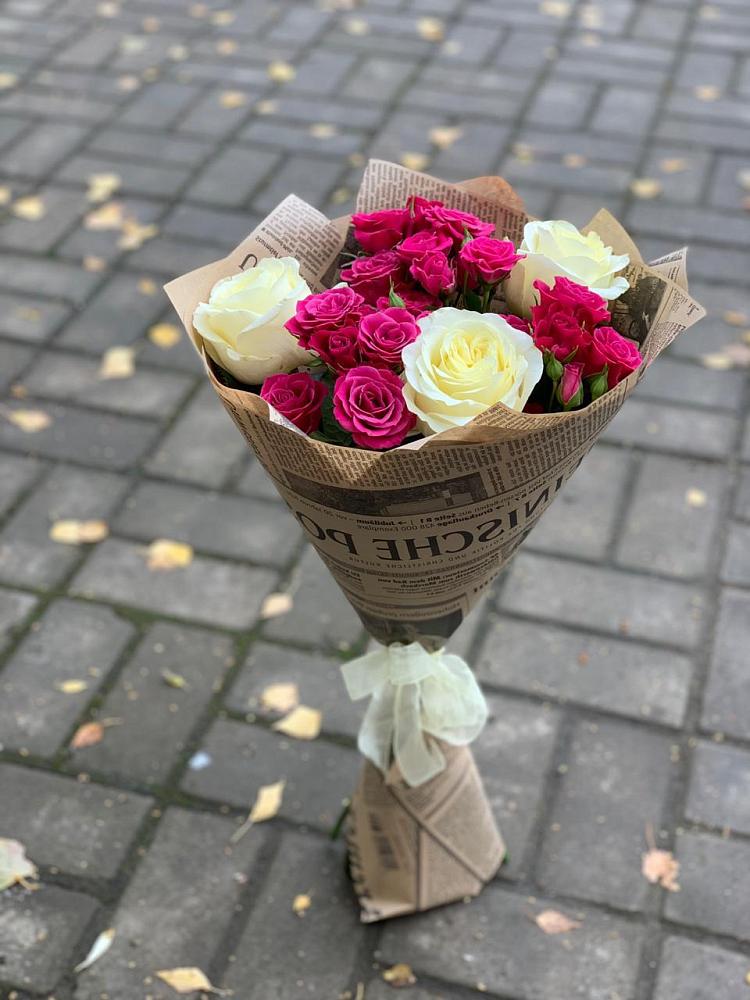 Букет цветов из: Розы в Прохладном