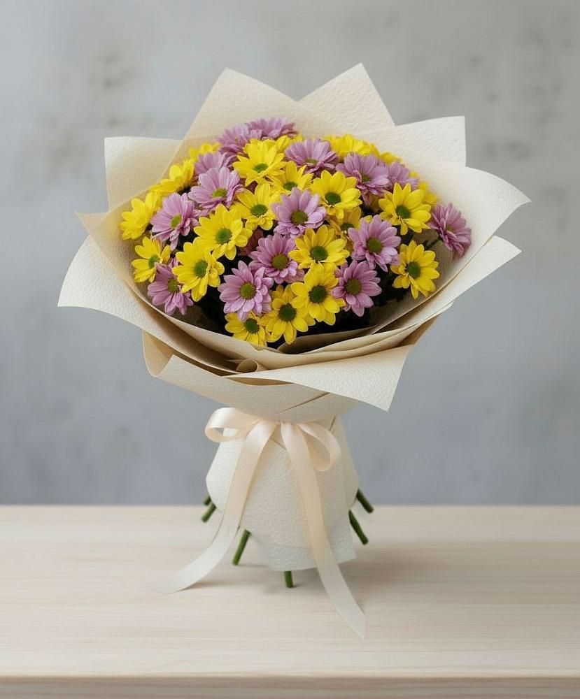 Букет цветов из: Хризантемы в Прохладном